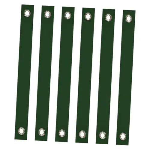 Produktbild: Sosoport 6st Baumgurte Für Den Gartenbau Riemen Für Pflanzenpfähle Baumseilunterstützung Aststütze Baumriemen Zum Abstecken Baumstützbänder Riemen Für Baumpfähle Baumkrückengurt Nylon Green