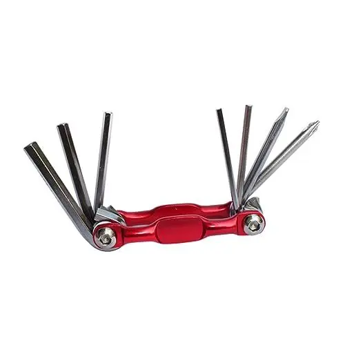 Produktbild: Sosoport 7 1 Schraubendreher Werkzeuge multifunktionswerkzeug multi tools wrench Outdoor-Werkzeuge Fahrradwerkzeuge Reparaturwerkzeuge Werkzeugsatz für die Fahrradreparatur draussen Suite