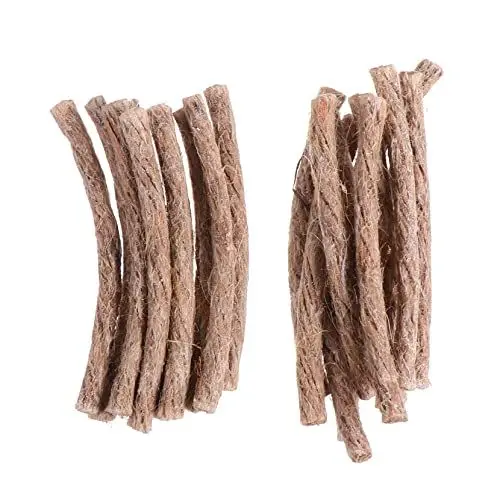 Produktbild: Sosoport Hanfschnur Feuer 80-teiliges Picknick-Grill-Seil-Set Camping- Praktische Camping-ausrüstung Feuerzeuge Rucksack Wachs Docht Feueranzünder Feuer Camping-Seil Feuer Schnur