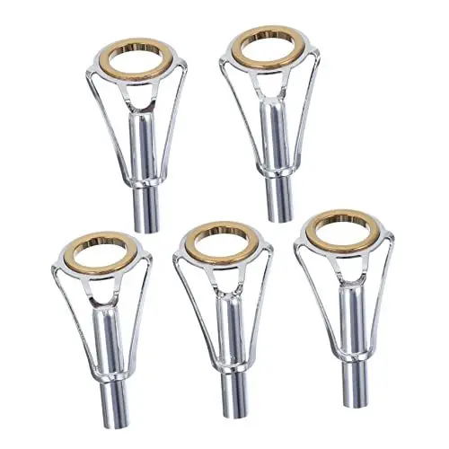 Produktbild: Sosoport Angelzubehör-Set 5-teiliges Set Aus Edelstahl Zur Reparatur Von Rutenspitzen