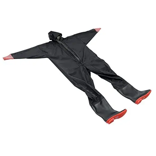 Produktbild: Sosoport Anzüge Für Männer Anglerhose Strumpffuß Wathose Wathosen Mit n Angler-Wathose Mit Reißverschluss Angler Wathosen Angel-Neoprenanzug Ärmel-Overall PVC Universal- Ski Hosen Herren