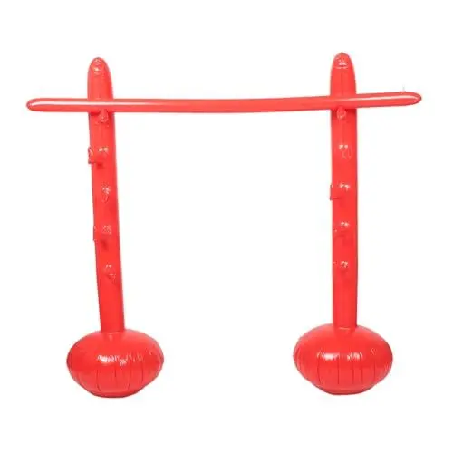 Produktbild: Sosoport Aufblasbarer Interaktiver Sprung und Wurfspiel für Outdoor Partys Spaßiger Hochsprungstangen für Erwachsene für Strandspiele und Gartenveranstaltungen