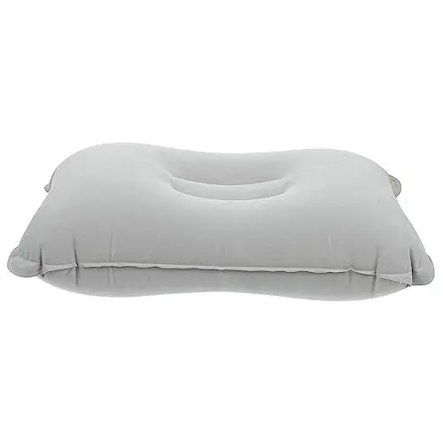 Produktbild: Sosoport Aufblasbares Reisekissen aus PVC Ergonomisches Campingkissen für Unterwegs für Büro und Reisen Selbstaufblasbar Nackenkissen