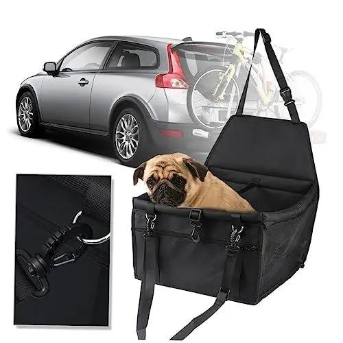 Produktbild: Sosoport Autobett für Haustiere hundeautositz Hunde autositz Waterproof pet car seat Haustierkäfig Autositze autositzauflage Haustiertasche für den Autositz Hund autositz Black