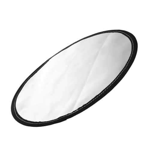 Produktbild: Sosoport BBQ-feuermatte Grillrost Bodenbelag Fußmatte Bodenmatte Isolierte Matte Picknick-schutzunterlage Praktische Grillmatte Multifunktions-isoliermatte Campingzubehör Aluminium Silver