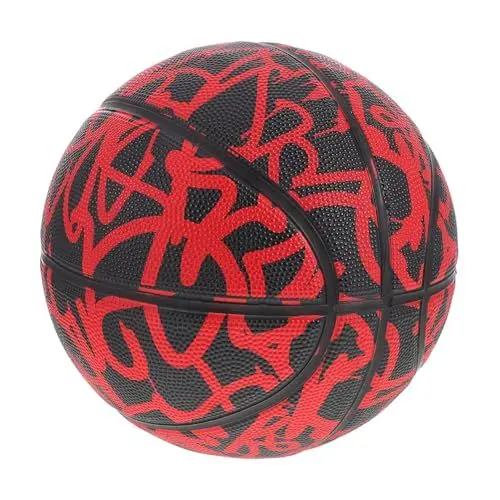 Produktbild: Sosoport Basketballtraining Nummer 7 Stiller Basketball Basketballkinder Jugendbasketball Kinderbasketball Basketball-Training Basketball im Freien Basketball-Spiele bunter Basketball Leder