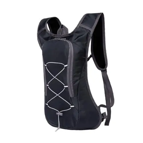 Produktbild: Sosoport Männer Frauen Rucksack Wasser Tasche für Radfahren Wandern Bergsteigen Ausrüstung Schwarz