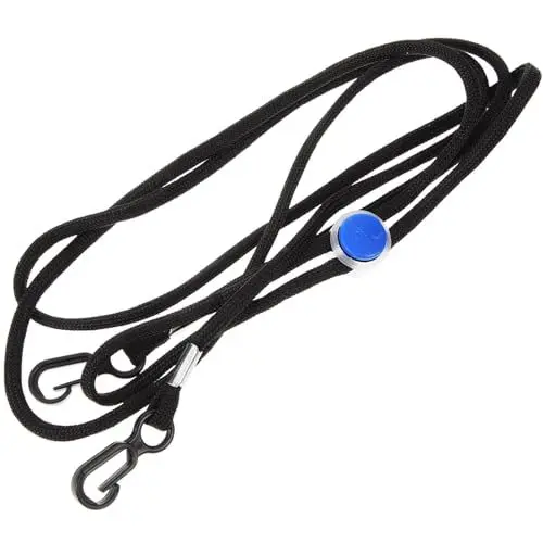 Produktbild: Sosoport Fäustlingsklammern Elastische Handschuhklammern 140 Cm Skihandschuh-Lanyard Mit Riemen Verstellbarer Wintermützen-Clip Fäustlingshalter Aus Nylon Klammern Um Den Hals Kleiderbügel