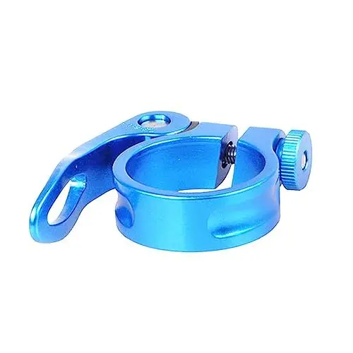 Produktbild: Sosoport Fahrradsattelklemme mountainbike zubehör bike seat post Mountainbike Sattelstütze Fahrrad Sattelklemme Fahrrad Sattelstütze Sattelstützenklemme Sattelklemme 31.8 Blue