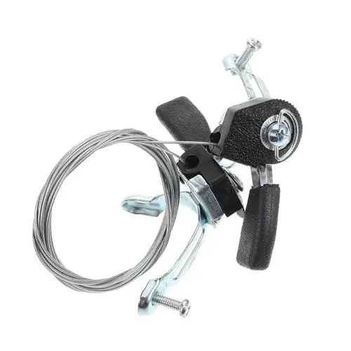 Produktbild: Sosoport Fahrradschalthebel Fahrrad Schaltgriff Daumenschalter Fahrrad Mountainbike Schalthebel Fahrradschalter Fahrradzubehörteile Fahrradgetriebe Fahrrad-Gangschaltung Aluminium Black