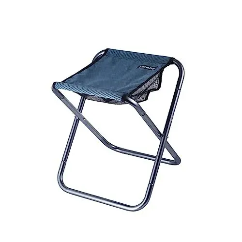 Produktbild: Sosoport Camping Klappstuhl Aluminiumlegierung Tragbarer Hocker Verdicken Sie Den Wandersitz Einfacher Aufbau Klappbank Außenfußstütze
