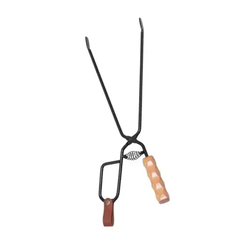 Produktbild: Sosoport Grillzange feuerzange grillwerkzeug grillpinzette Feuerstelle Zubehörset grill zubehör Kaminwerkzeug Outdoor-Kohlezange Kohleclip Klemme für Kamin Kaminzange mit Griff Holz