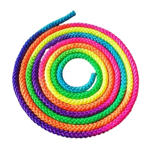 Produktbild: Sosoport Gymnastikseil Trainingssegel fitness seil Mehrzweck Seil Fitness Springseil Gymnastikzubehör Trainingsseil Wanderseil Gewichtetes Springseil für Männer Turngeräte Nylonfaser