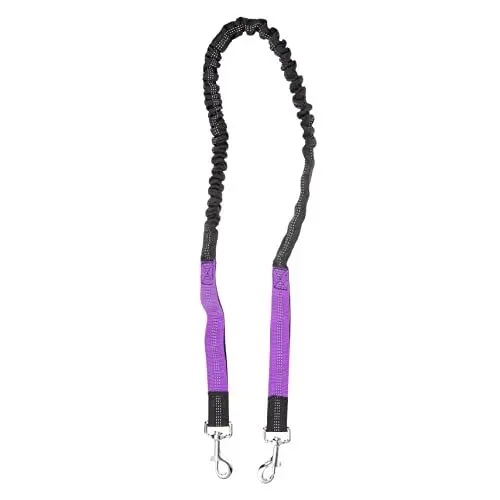Produktbild: Sosoport Haustierleine Hundeleine Hand Leash Hund läuft freihändig an der Leine Seilgeschirr für Hund freihändige Leine Ledergürtel Taillenleine für Hundespaziergänge Seil für Hunde