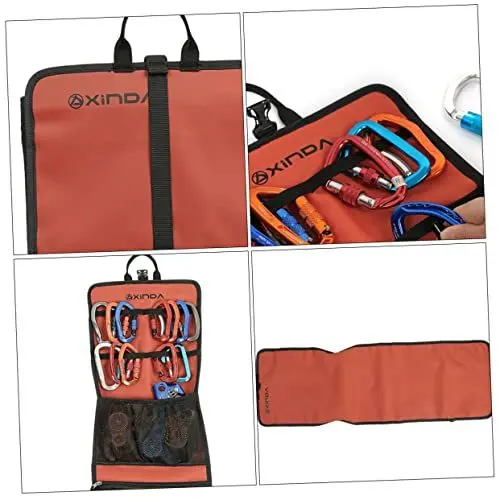 Produktbild: Sosoport Kletterausrüstung Klettertasche Kletterausrüstungs Organizer Bergsteigerhandtasche Aufbewahrungstasche Kletterausrüstungstasche Faltbare Tasche Kletterausrüstungstasche