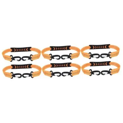 Produktbild: Sosoport Outdoor-Zubehör 6 STK Skate-Hakenriemen tragbarer Skate-Tragegurt Rollenzubehör Schnürsenkel Schuhregal Zubehör für Rollschuhe Trageleine Rollschuhlaufen Lieferungen Schuhlöffel