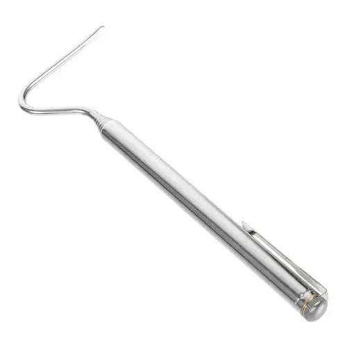 Produktbild: Sosoport Schlangenhaken-schlangenfalle Einziehbarer Schlangenhaken Werkzeug Zum Fangen Von Schlangen Schlangenfänger Schlangengreifer Schlangenhaken Aus Edelstahl Silver Rostfreier Stahl