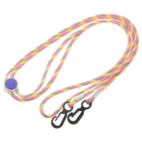 Produktbild: Sosoport Schlüsselanhänger Handschuhband Handschuhhalsband Fäustlinge Für Erwachsene Winddichte Schnur -Clip Handschuh-Seil-halsklemmen Nylon Wintermütze Tarnung Kleinkind