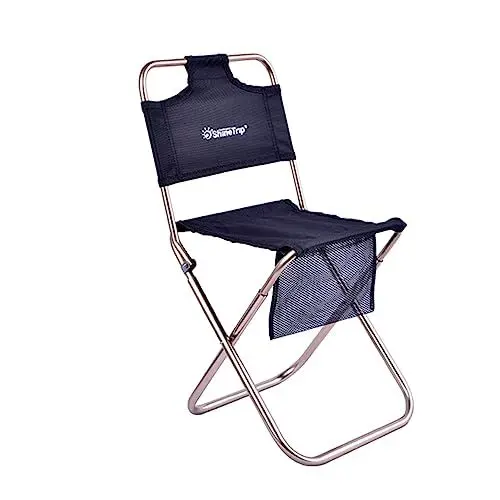 Produktbild: Sosoport Schwarze Klappstühle Faltstuhl Grillstuhl Klappstuhl Outdoor-Stuhl Campingstuhl Malstuhl Draussen Strohabdeckungen