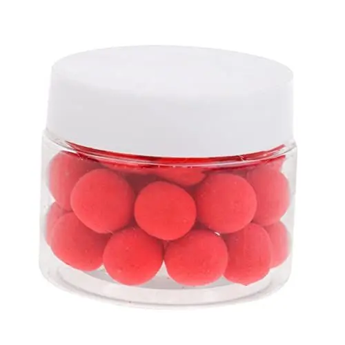 Produktbild: Sosoport Pva Geruch Schwimmender Angelköder Erdbeerduft 1.4cm Rote Farbe