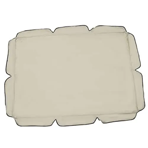 Produktbild: Sosoport Schwingabdeckung Staubschutz Schaukelbank Dach Gartenschaukel Dach Flachdach Dachplane Hollywoodschaukel Dach Gartenmöbel Abdeckung Garten Sitzbank Dach Draussen Baby Sonnencreme