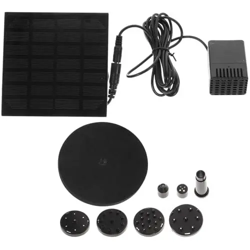 Produktbild: Sosoport Pumpe Für Teich 200 L/h Tauchpumpe Solarbetriebene Tauchwasserpumpe Für Den Außenbereich Gartenterrasse