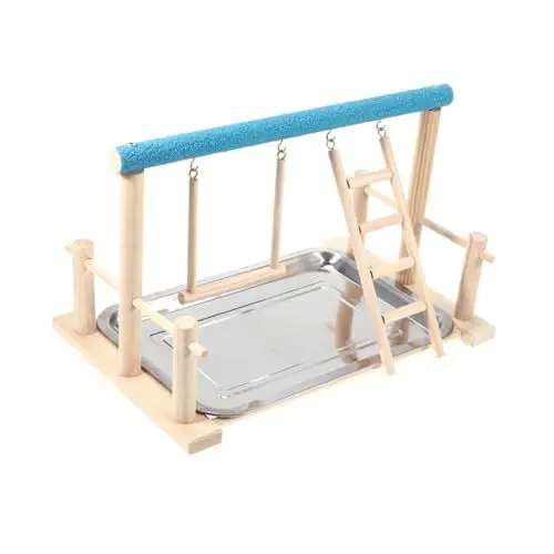Produktbild: Sosoport Haustier Übung Spielen Spielzeug Vogel Playstand Papagei Spielzeug Vogel Schlafplatz Barsch Zufällig