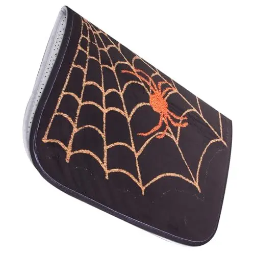 Produktbild: Sosoport Spinnennetz-badezimmermatte Spinnennetz-küchenbodenmatte Halloween-badezimmerteppiche Spinnennetz-Badezimmer-fußmatte Halloween-Teppich Spinnennetz-haustürmatte Flanell