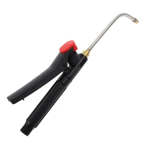 Produktbild: Sosoport Nebeldüsen Sprühgriff Spritzgeräteteile Teile Für Gartenspritzen Ersatzteile Für Sprühgeräte Rucksacksprüher Pflanzenspritze Ersatzstab Für Sprühgerät Spritzgerät Mit Griff Pp Black