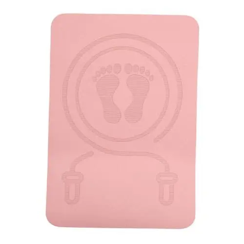 Produktbild: Sosoport Sprungmatte fitnessmatte günstig springseil matte Yoga matt Yoga-Essen Gymnastikmatte für das Heim-Fitnessstudio leise Sportmatte runden Trainingsmatte Fitness-Sprung tpe Rosa