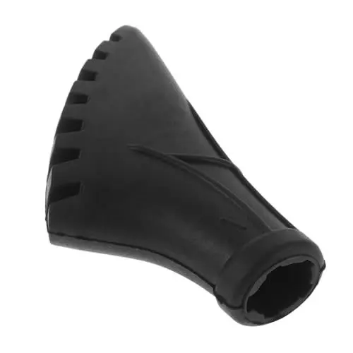 Produktbild: Sosoport Trekkingstockschutz Tipps Für Wanderstöcke Zubehör Für Wanderstöcke Wanderstockkappen Endkappen Für Trekkingstöcke Tipps Zum Austausch Von Wanderstöcken Trekking-Tipps Gummi Black