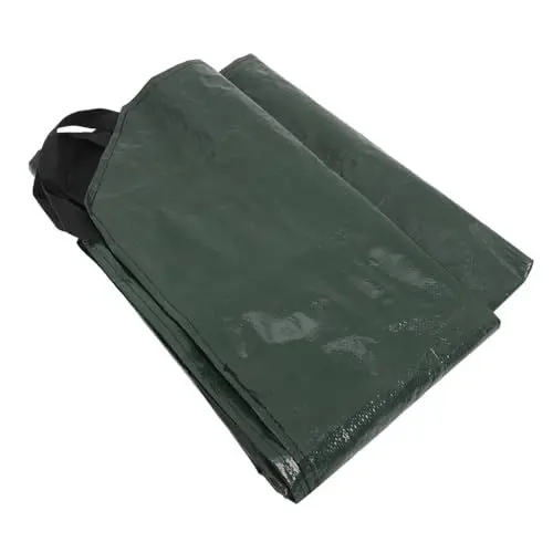 Produktbild: Sosoport Und Gras Müllsäcke Organizer Tasche Müllbeutel Anordnungsboxen Outdoor Müllsäcke Streubeutel Wasserdichte Plane Gartenplane Reinigungsplane Pe Gewebtes Material Grün