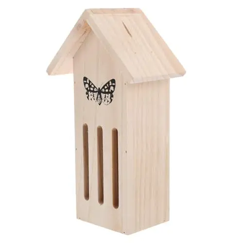 Produktbild: Sosoport Insektenhotel Für Wildbienen Und Marienkäfer Naturfreundliches Insektenhaus Zum Aufhängen Im Garten Hochwertiges Nistangebot Für Verschiedene Insektenarten