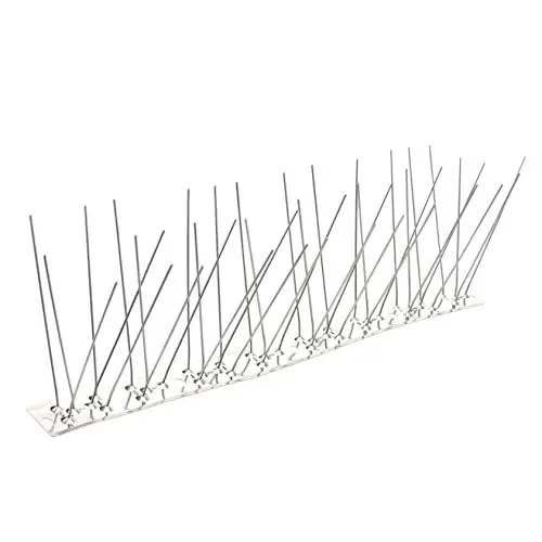 Produktbild: Sosoport Vogelspikes Edelstahl Effektive Vogelabwehr Für Garten Balkon & Obstgarten Vogelschreck Für Schwalben & Tauben 10er Set