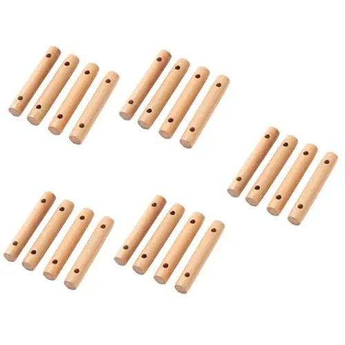 Produktbild: Sosoport 5 Sätze Multifunktionale Seilschnallen Zeltseile Riemenscheibe Für Outdoor-Sport Und Camping 4 Stück * 5