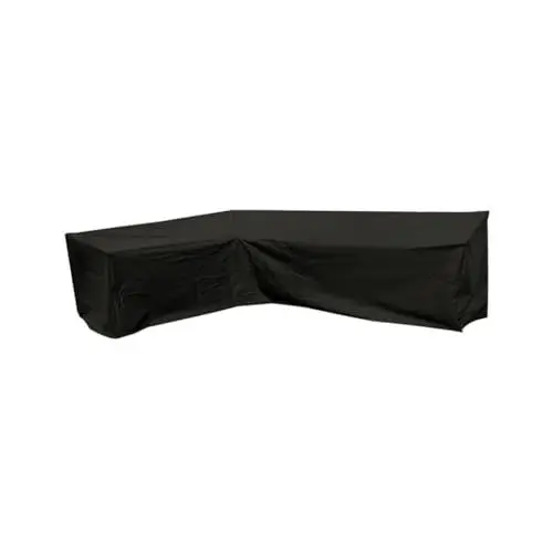 Produktbild: Sosoport modularer Sofabezug gartensofa abdeckung für gartenmöbel ecksofabezug gartenmobelabdeckung Abdeckung für Terrassenmöbel Couchbezug in L-Form Außenabdeckung 210d Oxford-Stoff Black