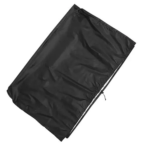 Produktbild: Sosoport stuhlbezüge chair covers stühle bezug abdeckung für gartenmöbel stuhlschoner überzug stuhlbezug Schutz für Terrassenstühle wasserdichte Abdeckung 210d Oxford-Stoff Black