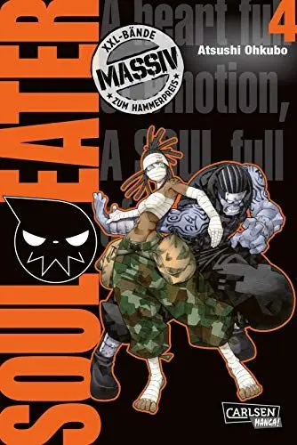 Produktbild: Soul Eater Massiv 4: Düstere Manga Fantasy-Action im Sammelband