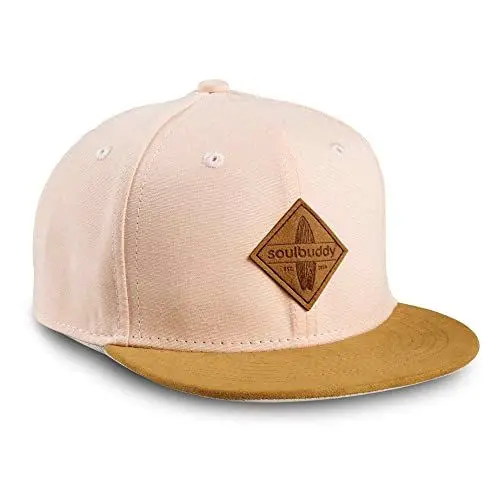 Produktbild: Soulbuddy Kinder Cap – Unisex Kinderkappe – Schirmmütze für Jungen & Mädchen – Trendiger Sonnenhut für Outdoor & Freizeit Pfirsich – Größe M