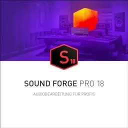 Produktbild: SOUND FORGE Pro 18| Audio Software | Musikprogramm | für Windows 10/11 PC | 1 Volllizenz als praktischer Download