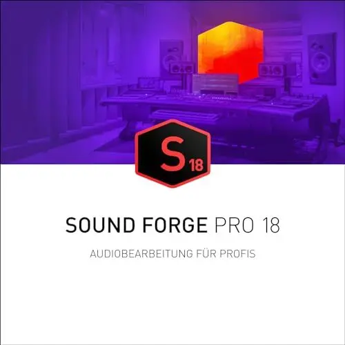 Produktbild: SOUND FORGE Pro 18| Audio Software | Musikprogramm | für Windows 10/11 PC | 1 Volllizenz als praktischer Download