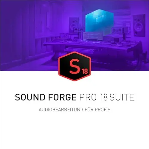 Produktbild: SOUND FORGE Pro 18 Suite| Audio Software | Musikprogramm | für Windows 10/11 PC | 1 Volllizenz als praktischer Download