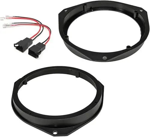 Produktbild: Sound way Lautsprecherringe Adapter Halterungen Lautsprecher Kabel passend für FIAT Alfa Romeo Lancia Opel Ford Iveco Peugeot Citroen
