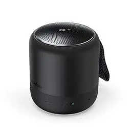 Produktbild: soundcore Anker Mini 3 Bluetooth-Lautsprecher, Kompakter Lautsprecher mit BassUp und PartyCast Technologie, USB-C, Wasserschutz IPX7, Individueller EQ