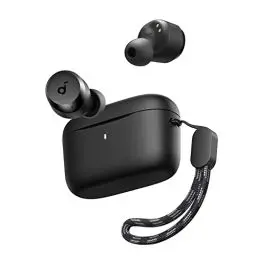 Produktbild: soundcore Kabellose Bluetooth Kopfhörer, by Anker A20i, Bluetooth 5.3, Anpassbarer EQ, 28 Std. Spielzeit, wasserfest, 2 Mikrofone mit KI, Kopfhörer einzeln verwendbar(Schwarz)
