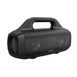 Produktbild: soundcore Motion Boom Bluetooth Lautsprecher von Anker, mit Titan Audiotreibern, BassUp Technologie, IPX7 Wasserschutz, 24h Akku, ideal für draußen, Garten, Strand