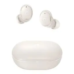 Produktbild: soundcore by Anker A3i Earbuds mit Geräuschunterdrückung, Intensiver Bass, Hybrid ANC, Anrufe mit 4 Mikrofonen und K.I, 40H Wiedergabe, Schnelllademodus, Bluetooth 5.2, 22 Individuelle EQ(Weiß)