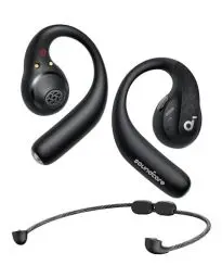 Produktbild: soundcore by Anker Open-Ear Kopfhörer AeroFit Pro, 46h Akku, Intensiver Sound LDAC, Ultra leicht, Bequem, Ergonomisches Design, Bluetooth 5.3, IPX5 Wasserschutz, App, Kabellos