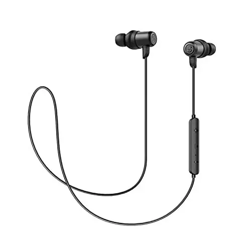 Produktbild: SoundPEATS Kabellose magnetische Bluetooth-Kopfhörer, preiswerte Sporthelme mit Mikrofon, IPX5, freihändiger Hi-Fi-Sound, 7 Stunden Spielzeit
