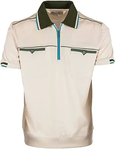 Produktbild: SOUNON Polohemd Poloshirt für Herren Beige (M2), Groesse: XL